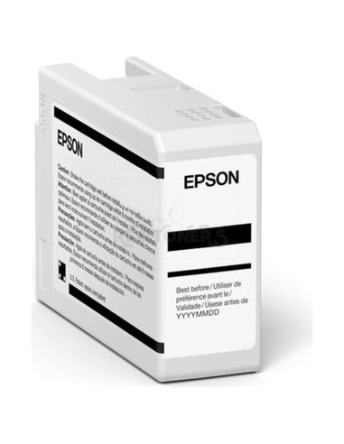 Cartucho de tinta C13T47A100 EPSON - EPSON Singlepack Photo Black T47A1 UltraChrome Pro 10 ink 50ml SC-P900