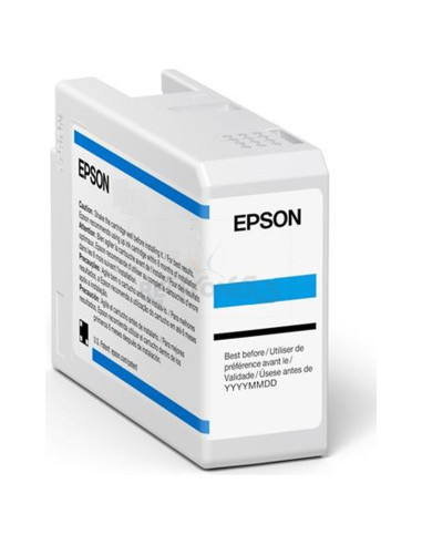 Cartucho de tinta C13T47A500 EPSON - EPSON Singlepack Light Cyan T47A5 UltraChrome Pro 10 ink 50ml SC-P900