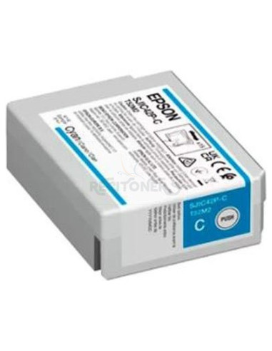 Cartucho de tinta C13T52M240 EPSON - EPSON TINTA CIAN COLORWORKS C4000EBK