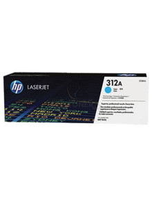 Toner CF381A HP - HP TONER CIAN CF381A Nº312A Color LaserJet Pro MFP M476DN, MFP M476DW, MFP M476NW 2.700PG.