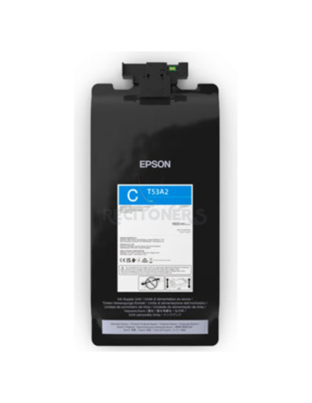 Cartucho de tinta C13T53A200 EPSON - EPSON Tinta GF Ink Cyan 1.6L RIPS 6 Col T7700DL