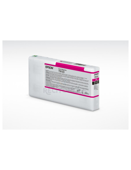 Cartucho de tinta C13T91330N EPSON - EPSON T9133 Vivid Magenta Ink Cartridge (200ml) para SC-P5000