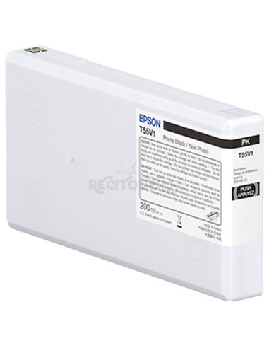 Cartucho de tinta C13T55W100 EPSON - CARTUCHO EPSON SURECOLOR P5300 PHOTO NEGRO