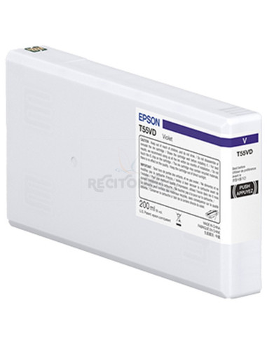 Cartucho de tinta C13T55WD00 EPSON - CARTUCHO EPSON SURECOLOR P5300 VIOLETA