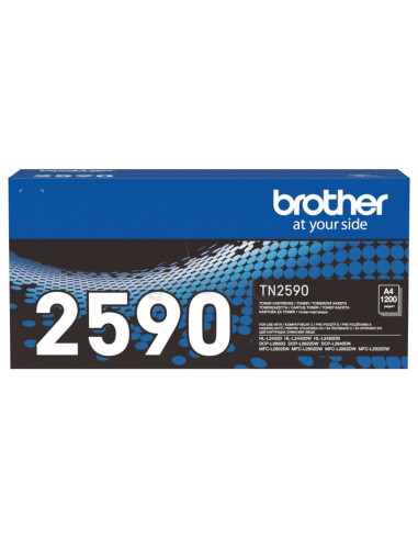 Toner TN2590 BROTHER - Brother TN-2590 cartucho de tóner 1 pieza(s) Original Negro