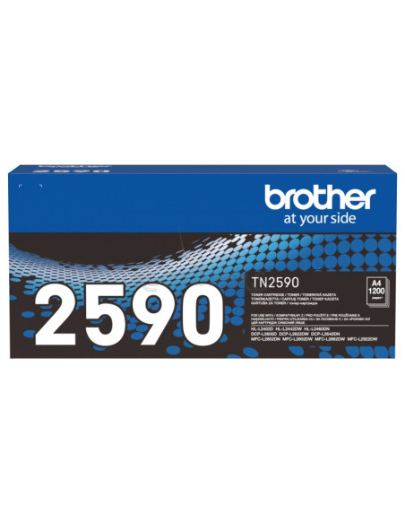 Toner TN2590 BROTHER - Brother TN-2590 cartucho de tóner 1 pieza(s) Original Negro