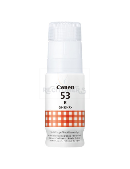 Cartucho de tinta 4717C001 CANON - CANON BOTE TINTA ROJO PIXMA G 650/550 - GI 53R