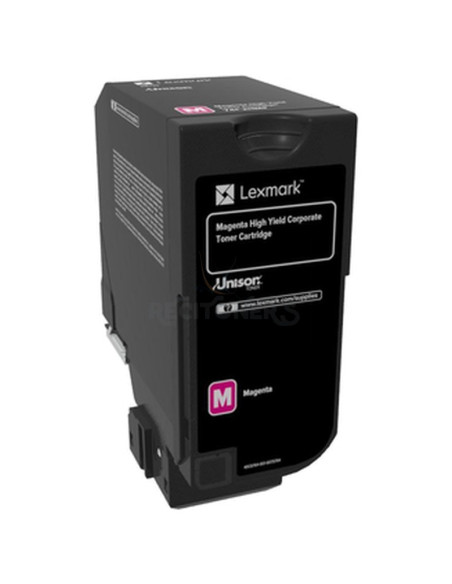 Toner 74C2HME LEXMARK - TÓNER MAGENTA ALTO RENDIMIENTO LEXMARK 74C2HME(12000 PAG) / CORPORATIVO