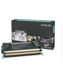 Toner C734A1KG LEXMARK - LEXMARK C-734/736, X-734/736/738 Toner Negro Retornable