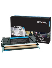 Toner C746A3CG LEXMARK - TÓNER CIAN LEXMARK C746A3CG (7000 PAG) / CORPORATIVO
