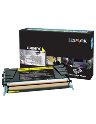 OFERTA Toner C748H1YG LEXMARK - TÓNER AMARILLO ALTO RENDIMIENTO LEXMARK C748H1YG (10000 PAG)
