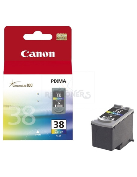 Cartucho de tinta 2146B001 CANON - CANON TINTA COLOR IP 1800/1900/2500/2600 - MP 210/220/190 - CL 38