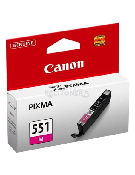 Cartucho de tinta 6510B001 CANON - CANON CARTUCHO MAGENTA CLI551 15ML MG/5450/6350 IP/7250