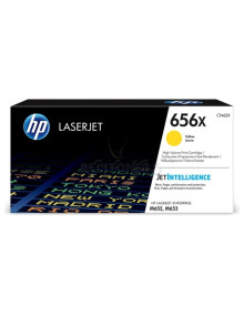 Toner CF462X HP - HP LaserJet Enterprise M652 Toner Amarillo Alto 656X