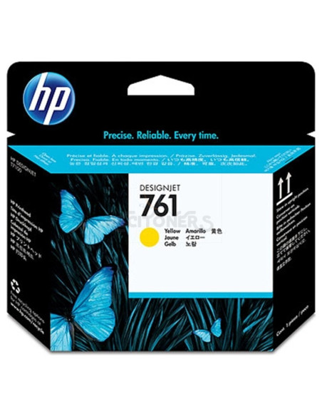 Cartucho de tinta CH645A HP - HP CABEZAL AMARILLO DESIGNJET T7100 - Nº761