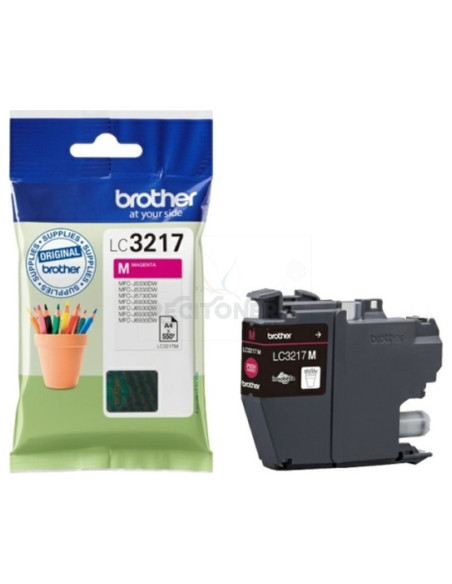 Cartucho de tinta LC3217M BROTHER - BROTHER Cartucho de tinta magenta para MFCJ5330,MFCJ6530DW,MFCJ6930DW