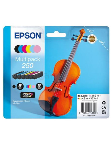 Cartucho de tinta C13T16N84010 EPSON - CARTUCHO MULTIPACK EPSON CLARIA PHOTO HD 250 6 COLORES