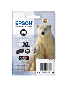 Cartucho de tinta C13T26314012 EPSON - Epson Claria Premium Cartucho foto Negro 26XL Alta Capacidad Expression Premium XP-510