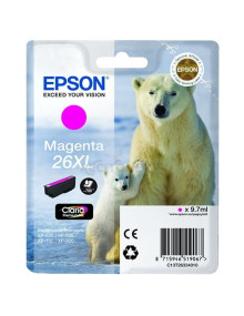 Cartucho de tinta C13T26334012 EPSON - Epson Claria Premium Cartucho Magenta 26XL Alta Capacidad Expression Premium XP-510