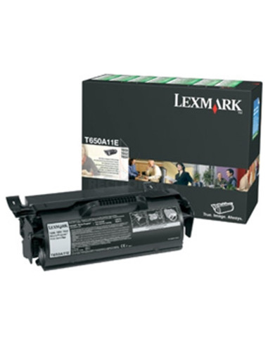Toner T650A11E LEXMARK - LEXMARK TONER NEGRO 7.000 PAG. RETORNABLE T/650/652/654