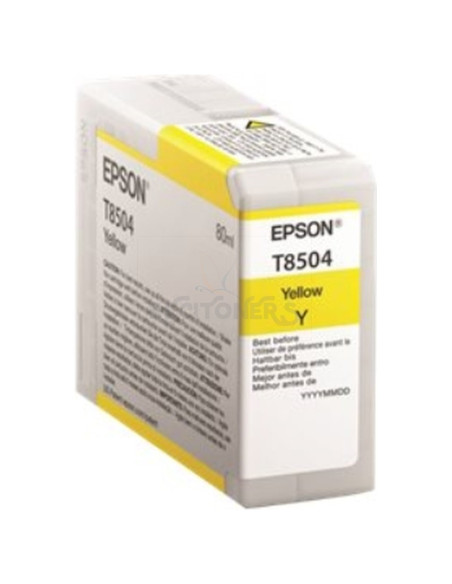 Cartucho de tinta C13T850400 EPSON - EPSON SureColor SC-P800 Cartucho Amarillo