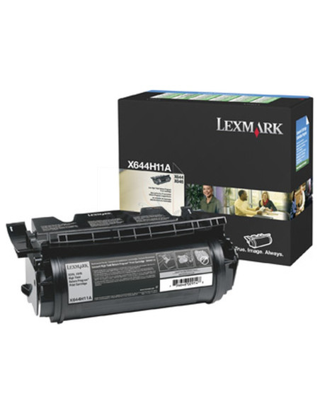 Toner X644H11E LEXMARK - TÓNER NEGRO LEXMARK X644H11E RETORNABLE (21000 PAG)