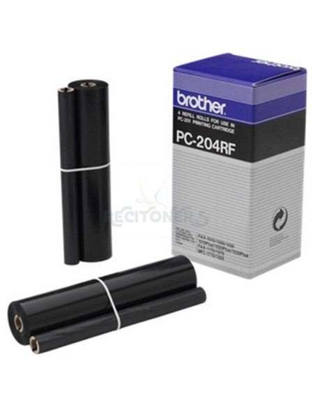 Toner PC204RF BROTHER - BROTHER CINTA TRANSFERENCIA TÁRMICA 420 PAG. PACK 4 FAX/1020/1020+/1020E/1030E