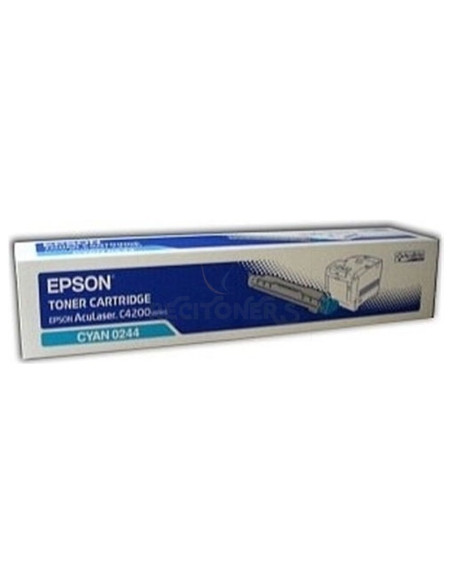 Toner C13S050244 EPSON - EPSON TONER CIAN 8.500 PAG. ACULASER C/4200