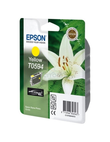 Cartucho de tinta C13T05944010 EPSON - EPSON CARTUCHO AMARILLO 520 PAG. STYLUS PHOTO R/2400