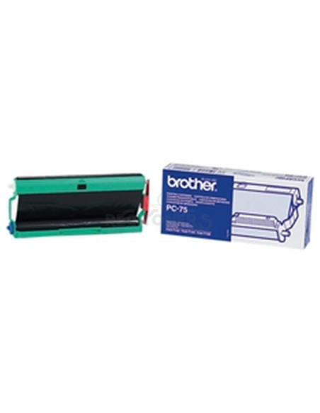 Toner PC75 BROTHER - BROTHER CINTA TRANSFERENCIA TÁRMICA 144 PAG. T/104/106