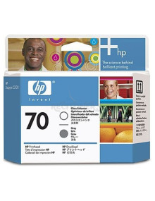 Cartucho de tinta C9410A HP - HP Designjet Z3100/Z3200 cabezal de impresion potenciador del brillo y gris nº70