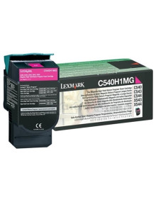 Toner C540H1MG LEXMARK - LEXMARK TONER MAGENTA 2.000 PAG. RETORNABLE C/543/544/540 X/543/544