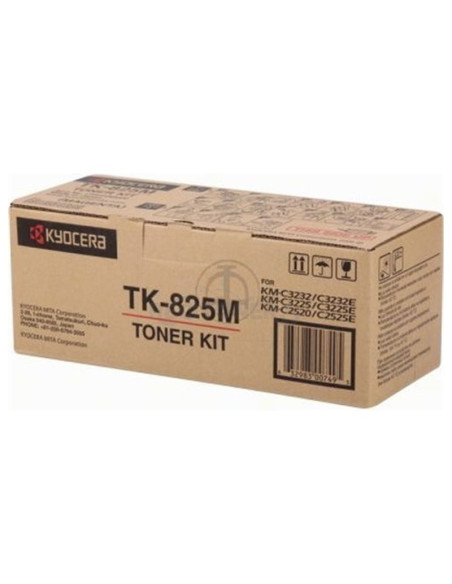 Toner 0T2FZBEU KYOCERA - KYOCERA-MITA TONER COPIADORA MAGENTA TK825M 7.000 PAG. KM-C/2520/2525E/3225/3232/3232E/4035E