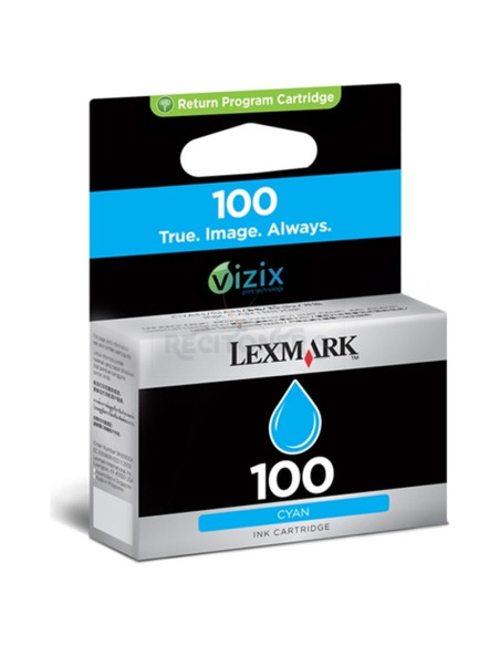 Cartucho de tinta 14N0900E LEXMARK - LEXMARK CARTUCHO CIAN Nº100 200 PAG. RETORNABLE S/305/405/505/605