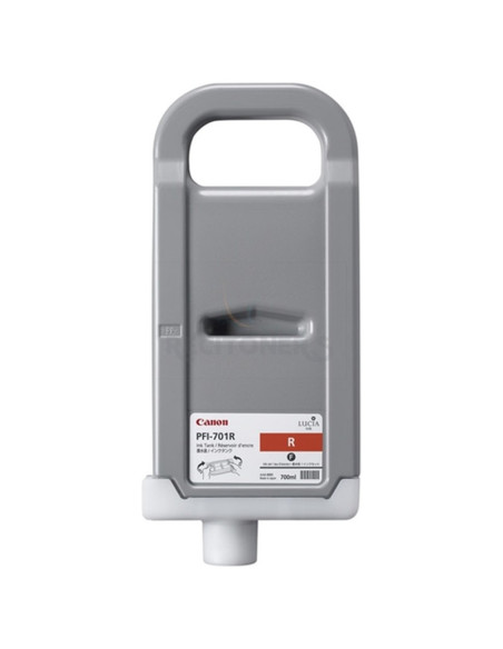 Cartucho de tinta 0906B001 CANON - CANON CARTUCHO ROJO PFI701R 700ML IPF/8000/8000S/8100/9000/9000S/9100