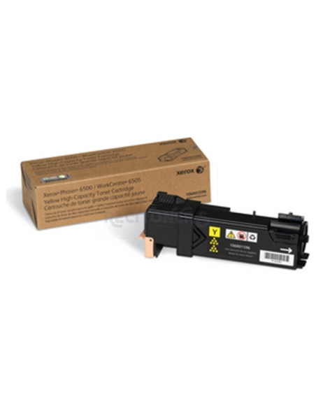 Toner 106R01596 XEROX - XEROX TONER AMARILLO 2.500 PAG. PHASER/6500 WORKCENTRE/6505