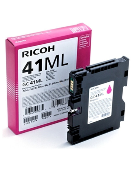 Cartucho de tinta 405767 RICOH - RICOH CARTUCHO MAGENTA GC-41ML 600 PÁGINAS SG/2100N/3110DN/3110DNW
