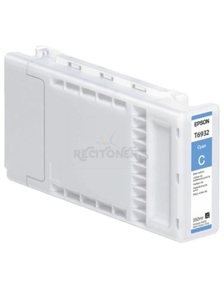 Cartucho de tinta C13T693200 EPSON - EPSON CARTUCHO CIAN 350ML SURECOLOR-T/3000/5000/7000