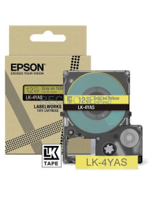 Cartucho de tinta C53S672104 EPSON - EPSON Cartucho de etiquetas Colour Tape Yellow/Grey 12mm(8m) LK-4YAS 2