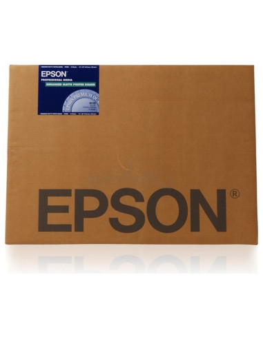 Papeleria C13S041599 EPSON - Epson GF Papel Enhanced Matte Poster Board, 30”” x 40””, 5h, 1122g/m2