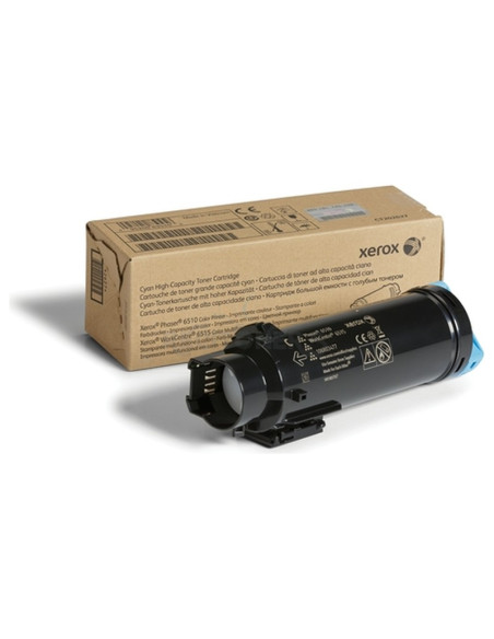 Toner 106R03477 XEROX - XEROX TONER CIAN PHASER 6510 / WORKCENTRE 6515 alta capacidad (2400 páginas)
