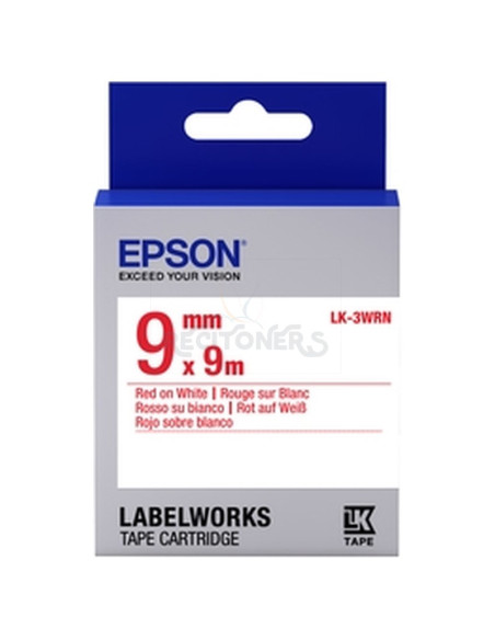Toner C53S653008 EPSON - EPSON CINTA ESTANDAR -LK-3WRN ESTANDAR ROJA/BLANCA 9/9
