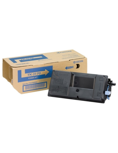 Toner 1T02T80NL0 KYOCERA - Kyocera Tóner negro 15.500 páginas TK-3170 (1T02T80NL0)