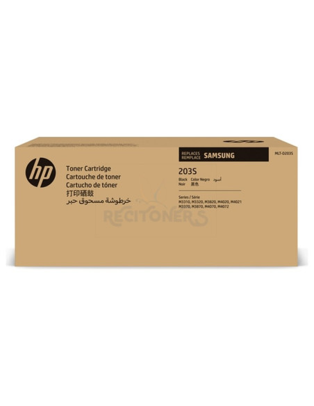 Toner SU907A SAMSUNG - SAMSUNG TONER MLT-D203S/ELS NEGRO ProXpress SL M3320 M3820 M3870 M4070 3.000p.