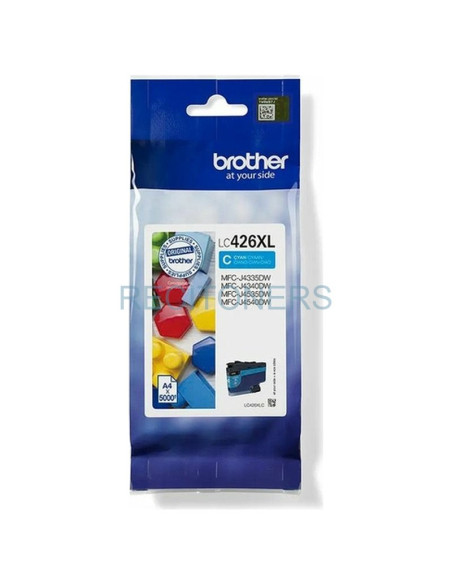 Cartucho de tinta LC426XLC BROTHER - BROTHER tinta xl cian para MFCJ4340DW/MFCJ4540DW/MFCJ4540DWXL LC426XLC