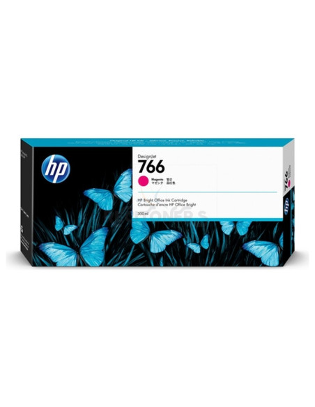 Cartucho de tinta P2V90A HP - HP CARTUCHO Nº766 MAGENGA - P2V90A DESINGJET XL 3600