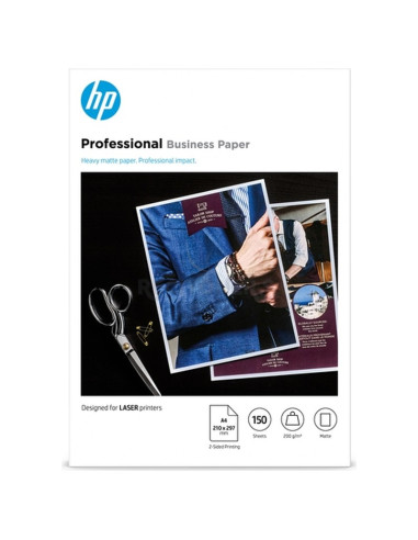 Papeleria 7MV80A HP - HP Papel profesional mate A4 200g 150hojas