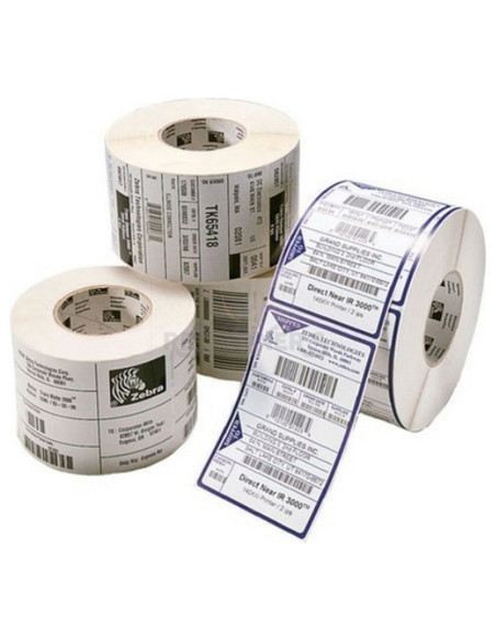 Papeleria 3006305 ZEBRA TECHNOLOGIES - ZEBRA 8000T EXTRA TUFF 180 TAG - ETIQUETA ALARGADA 25 X 229 MM TRANSF. TERMICA PLASTICO