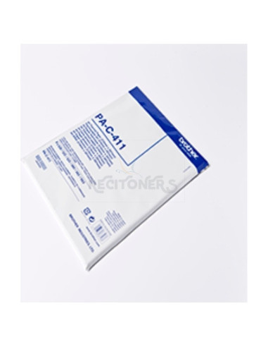 Papeleria PAC411 BROTHER - BROTHER Paquete de 100 hojas de papel termico A4
