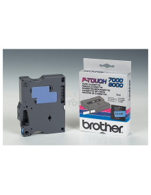 Papeleria TX531 BROTHER - BROTHER Cinta laminada Azul / negro 12 mm